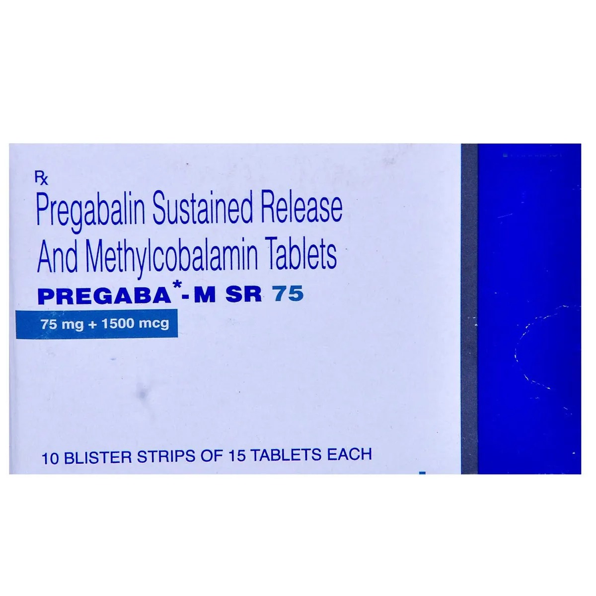 PREGABA M SR 75MG TABLET