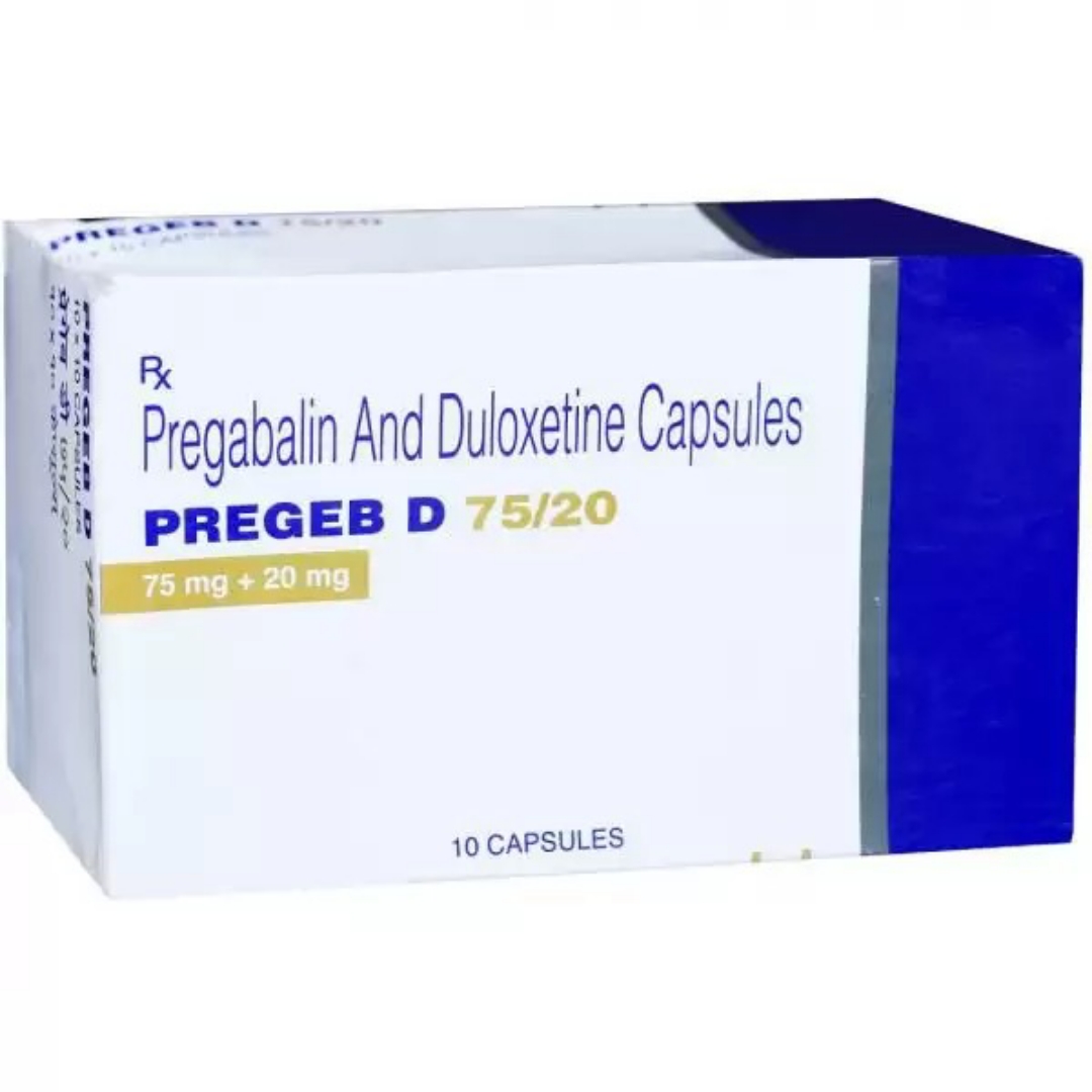 PREGEB D 75/20MG CAPSULE