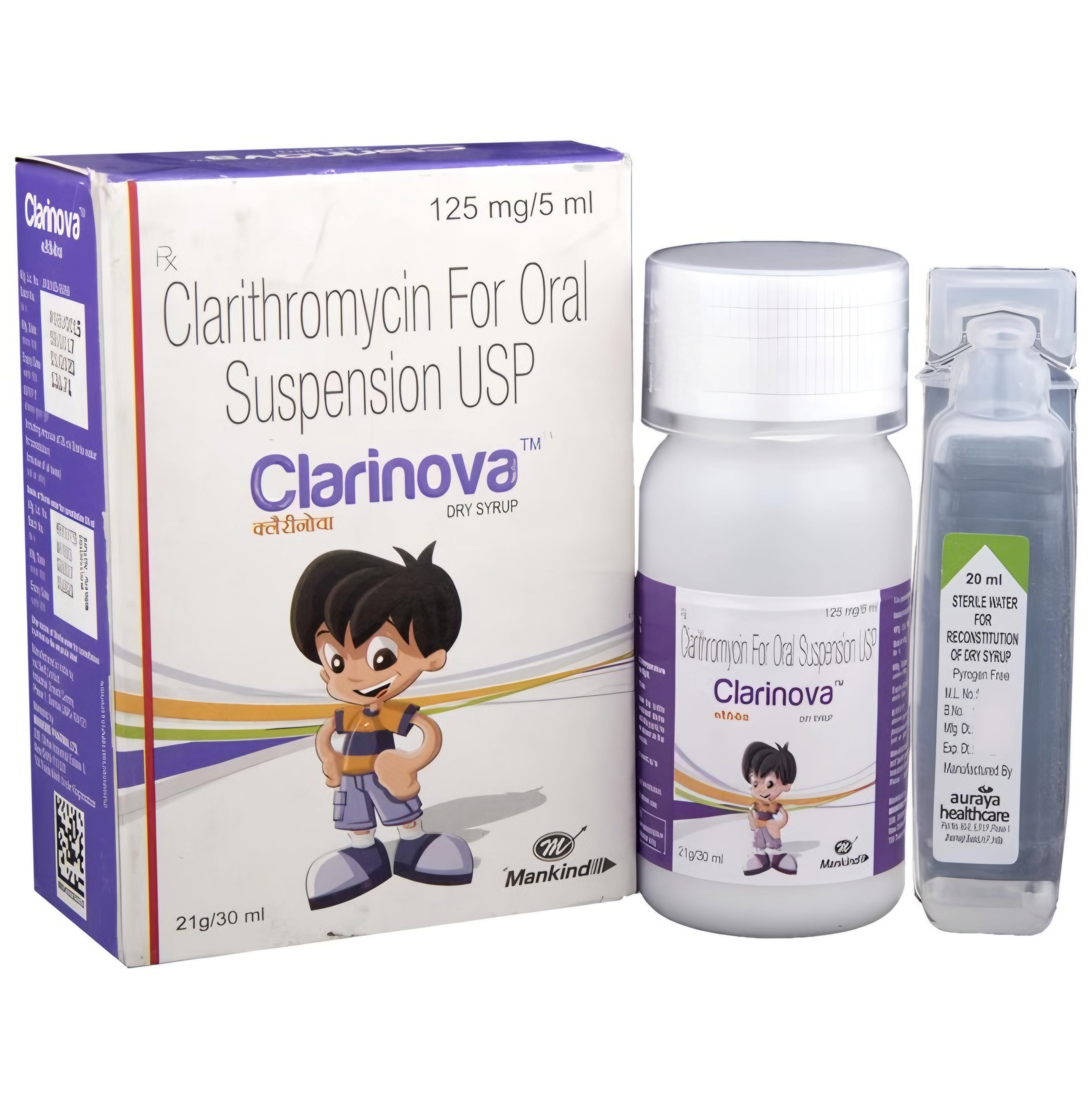 CLARINOVA DRY SYRUP