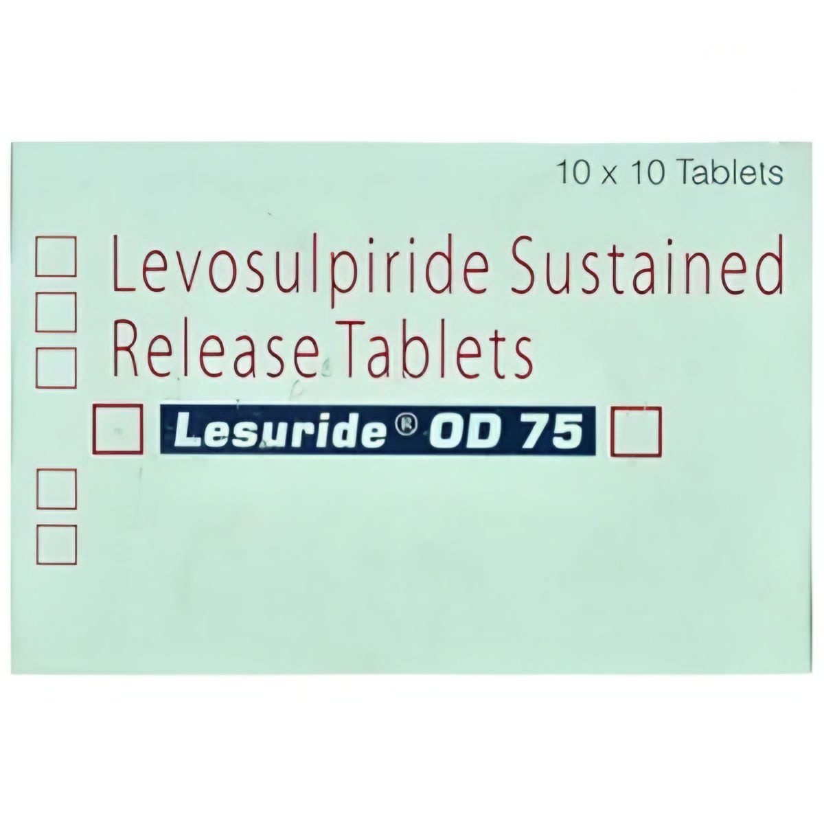 LESURIDE OD 75 MG TABLET