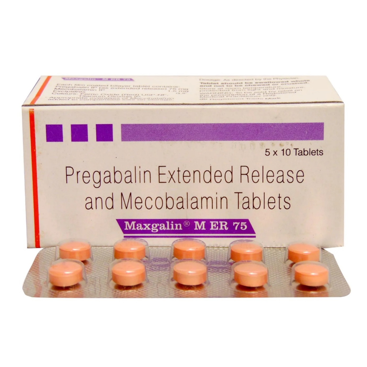 MAXGALIN M ER 75 TAB 