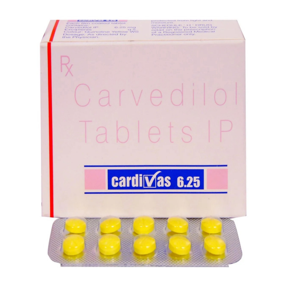 CARDIVAS 6.25 TABLET