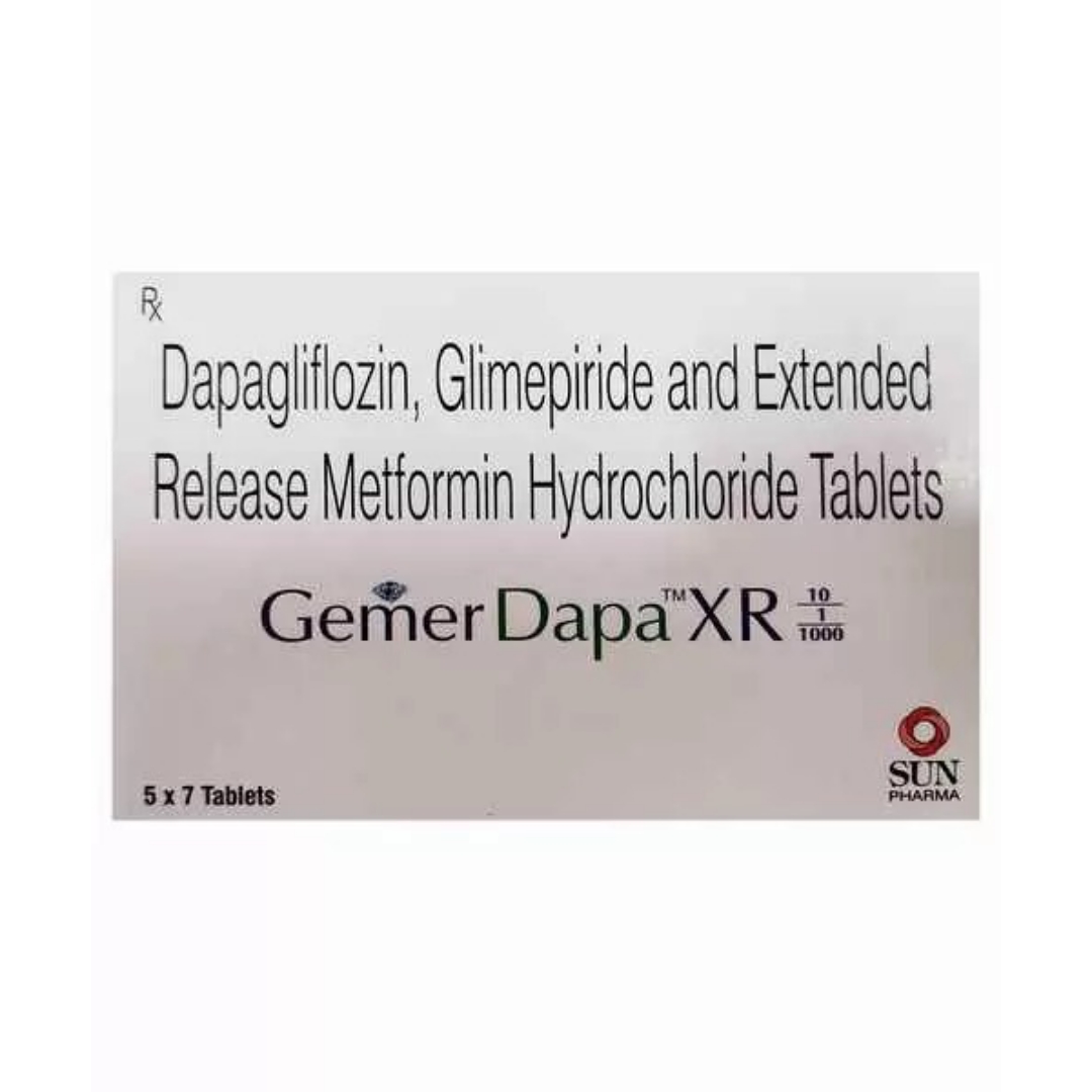 GEMER DAPA XR 10/1/1000