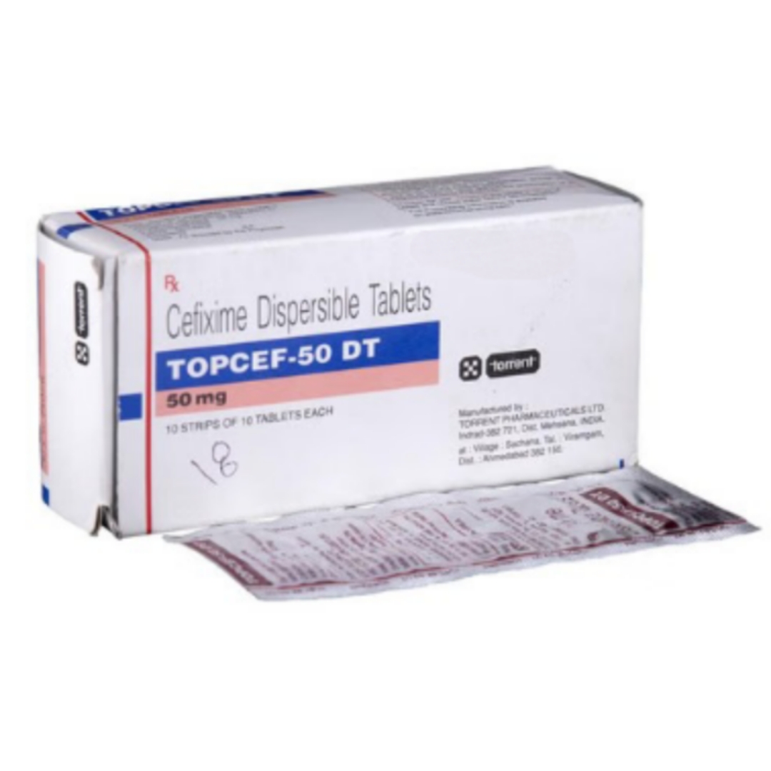 TOPCEF 50 DT TABLET
