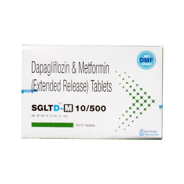 SGLTD-M 10/500MG TABLET