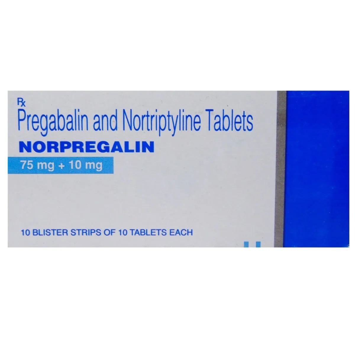 NORPREGALIN 75MG/10MG TABLET
