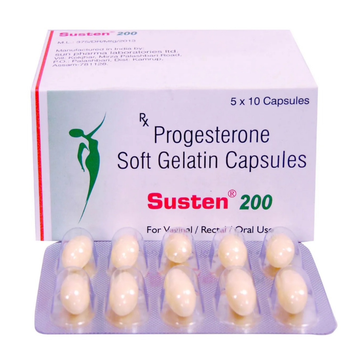 SUSTEN 200 MG CAPSULE