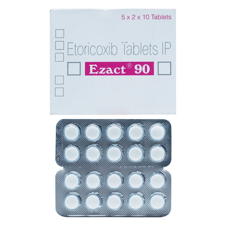 EZACT 90 MG TABLET