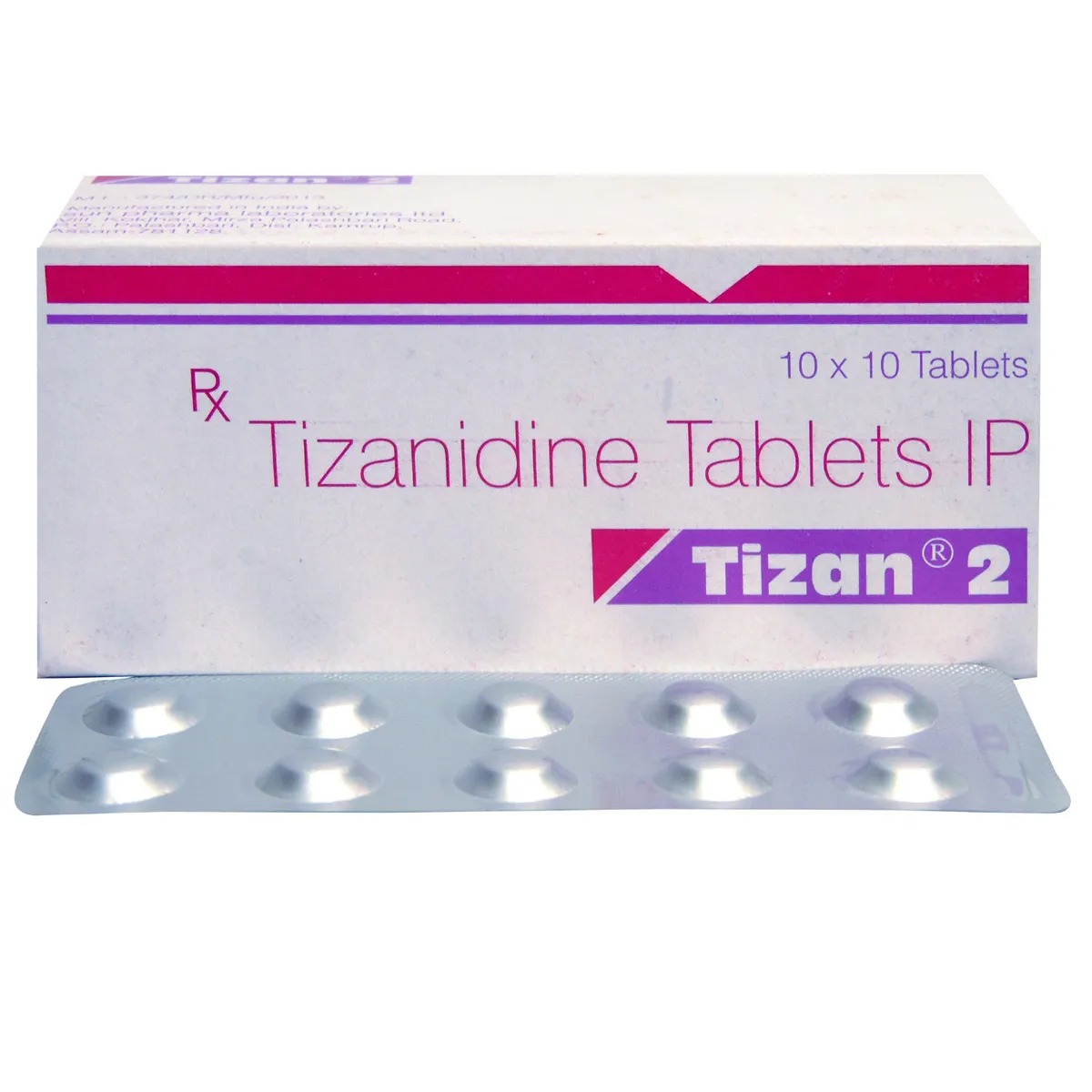 TIZAN 2 MG TABLET