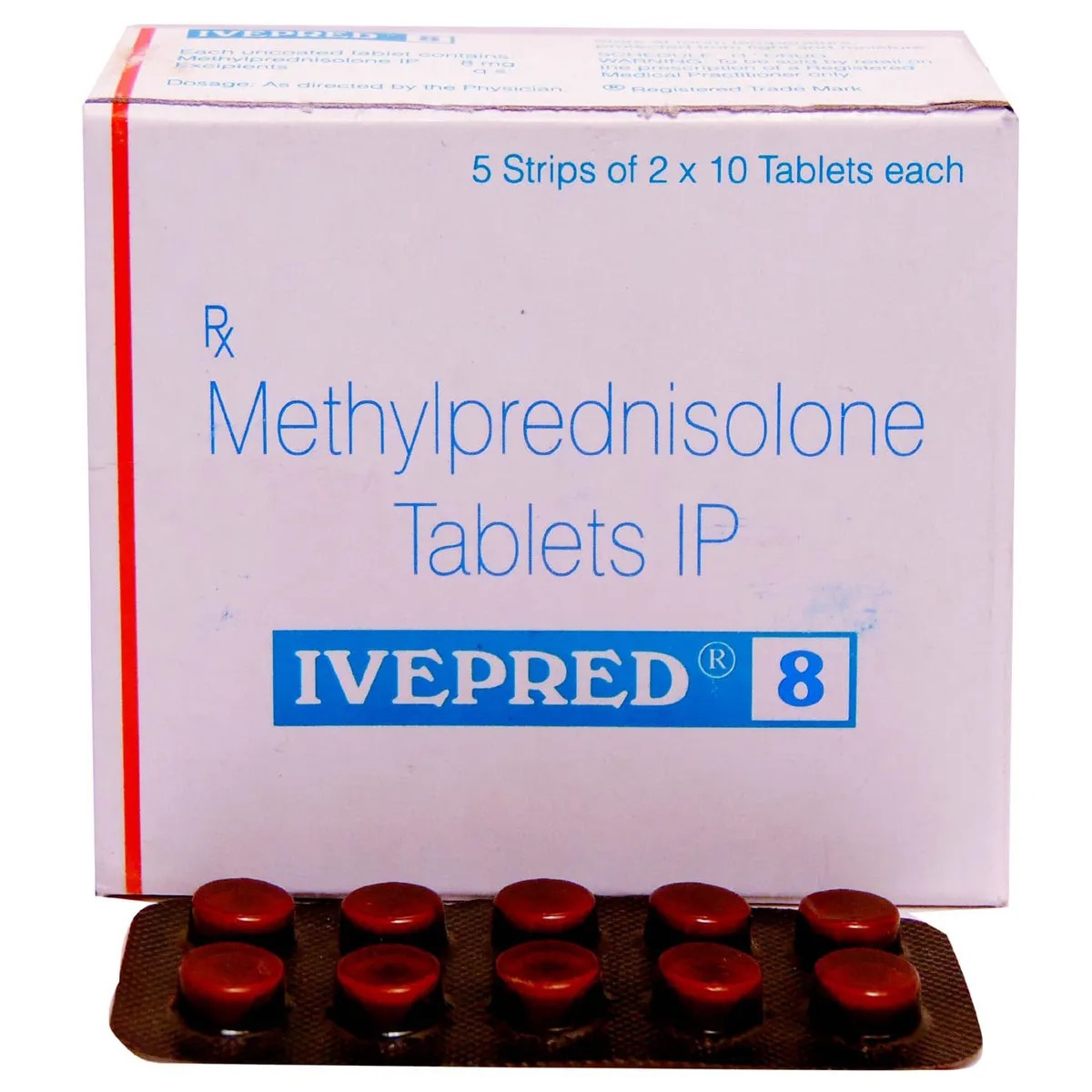 IVEPRED 8 MG TABLET