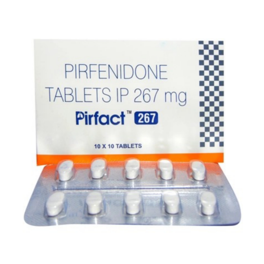 PIRFACT 267 MG TABLET