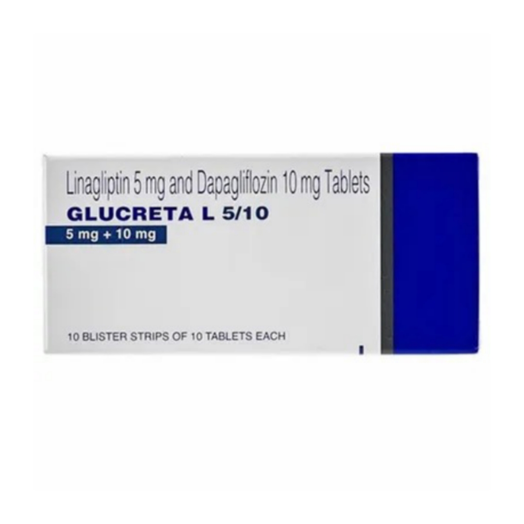 GLUCRETA L 5/10MG