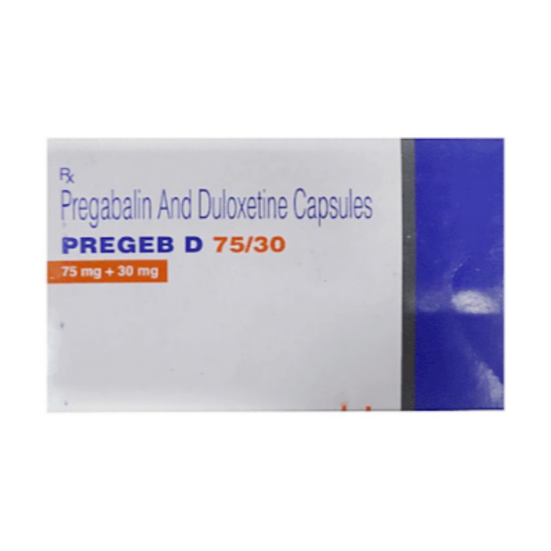 PREGEB D 75/30MG CAPSULE