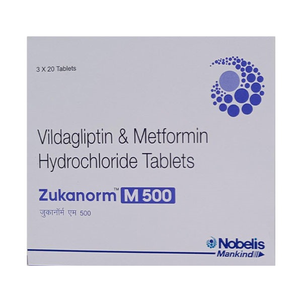 ZUKANORM M 500 TABLET