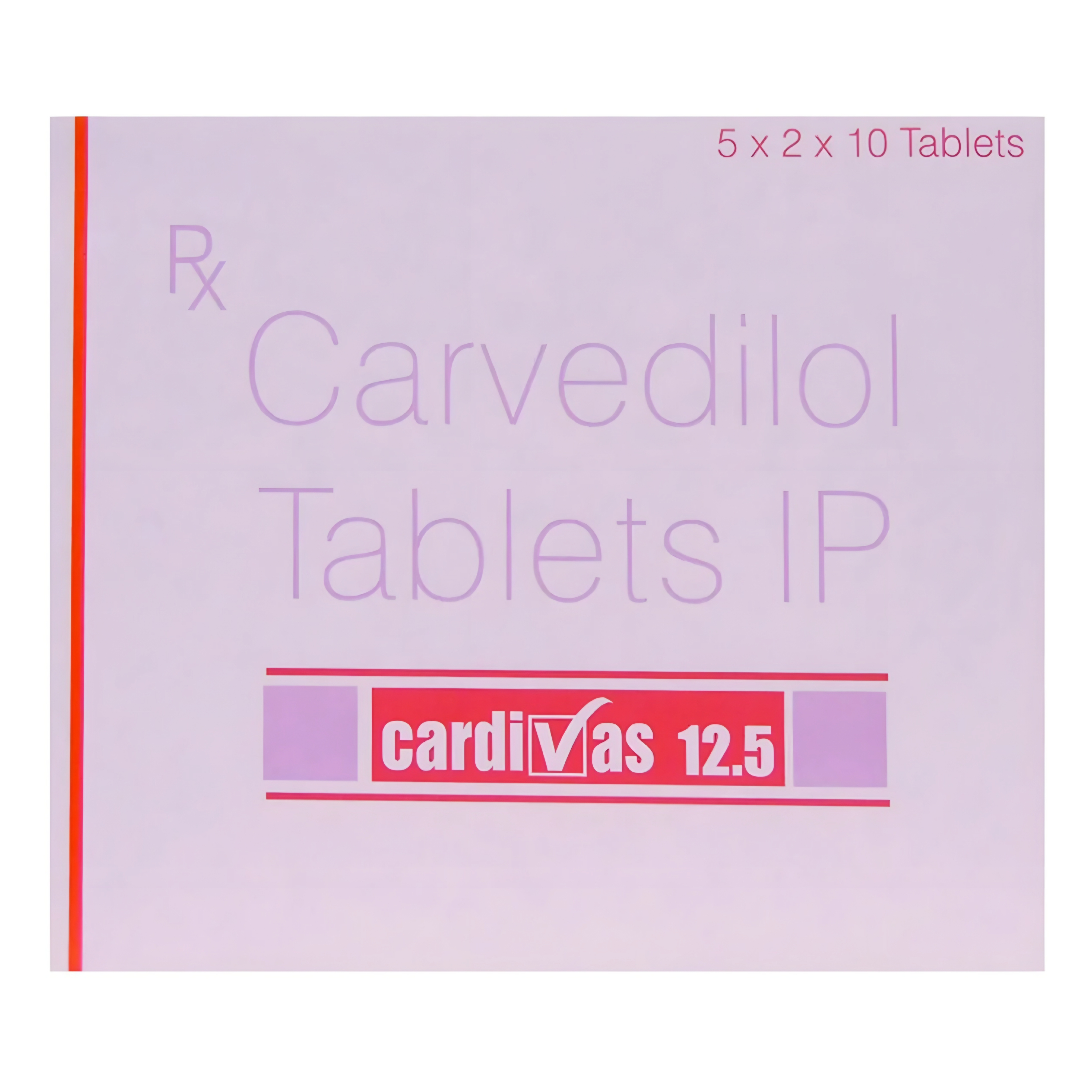 CARDIVAS 12.5 TABLET