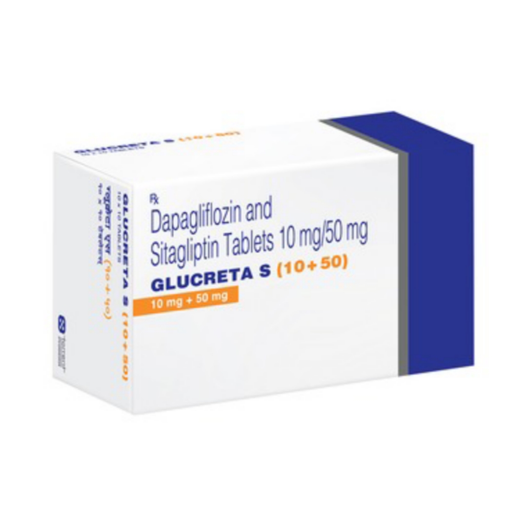 GLUCRETA S (10+50) TAB