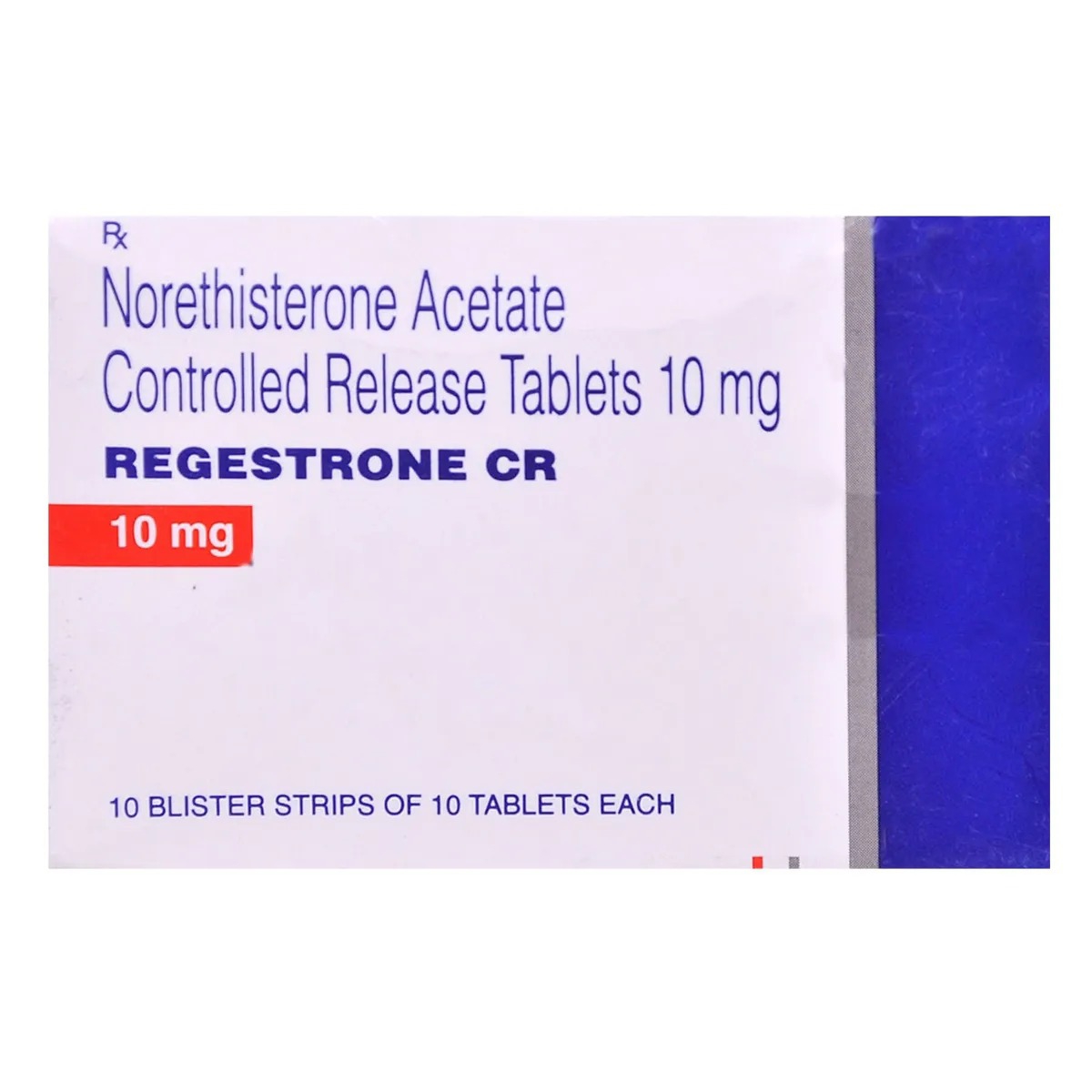 REGESTRONE CR 10MG 