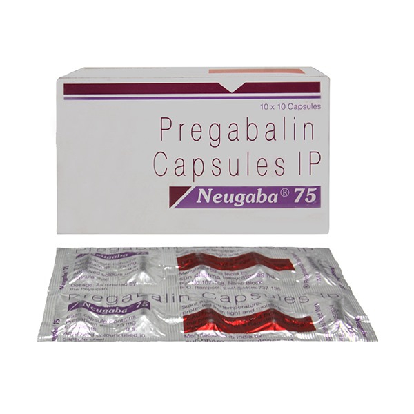 NEUGABA 75MG CAPSULE