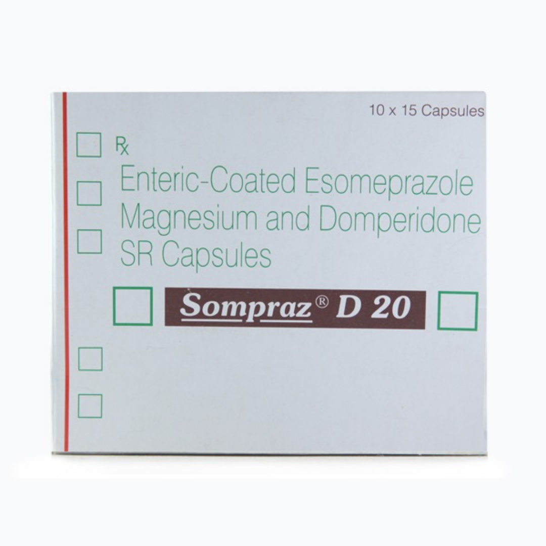 SOMPRAZ D 30/20 MG CAPSULE