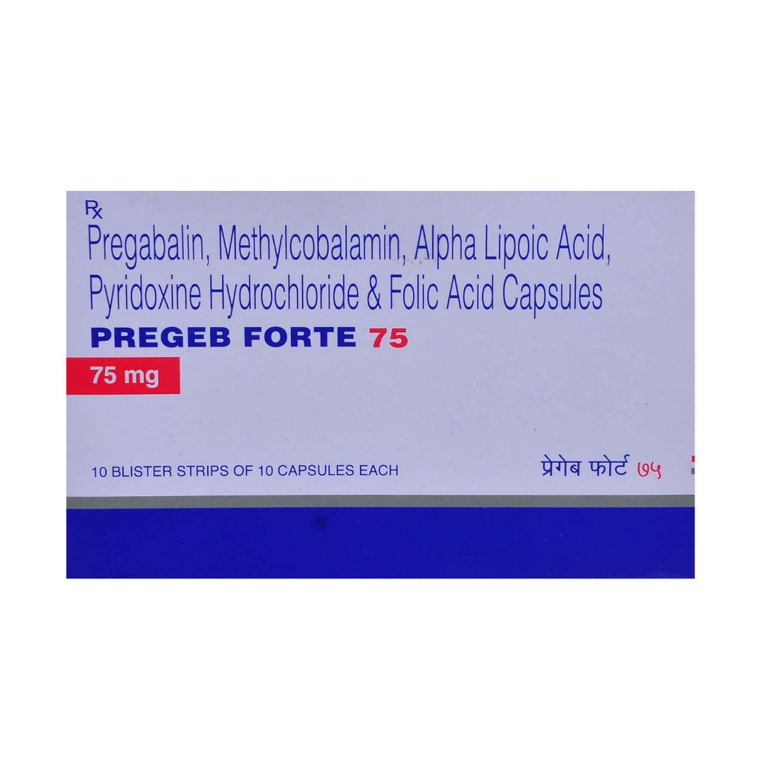 PREGEB FORTE 75 CAPSULE