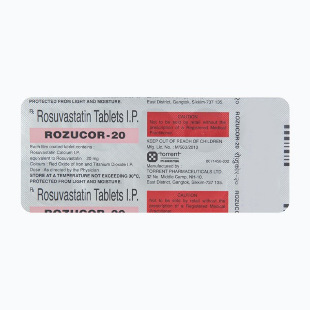 ROZUCOR D 20MG/1000UI TABLET