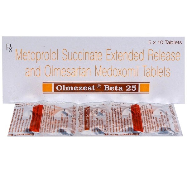 OLMEZEST BETA 25 TABLET
