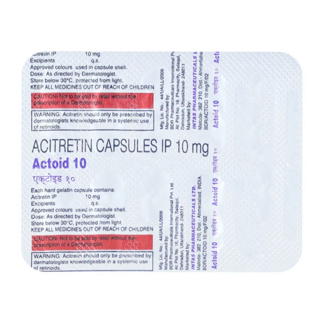 ACTOID 10MG CAPSULE