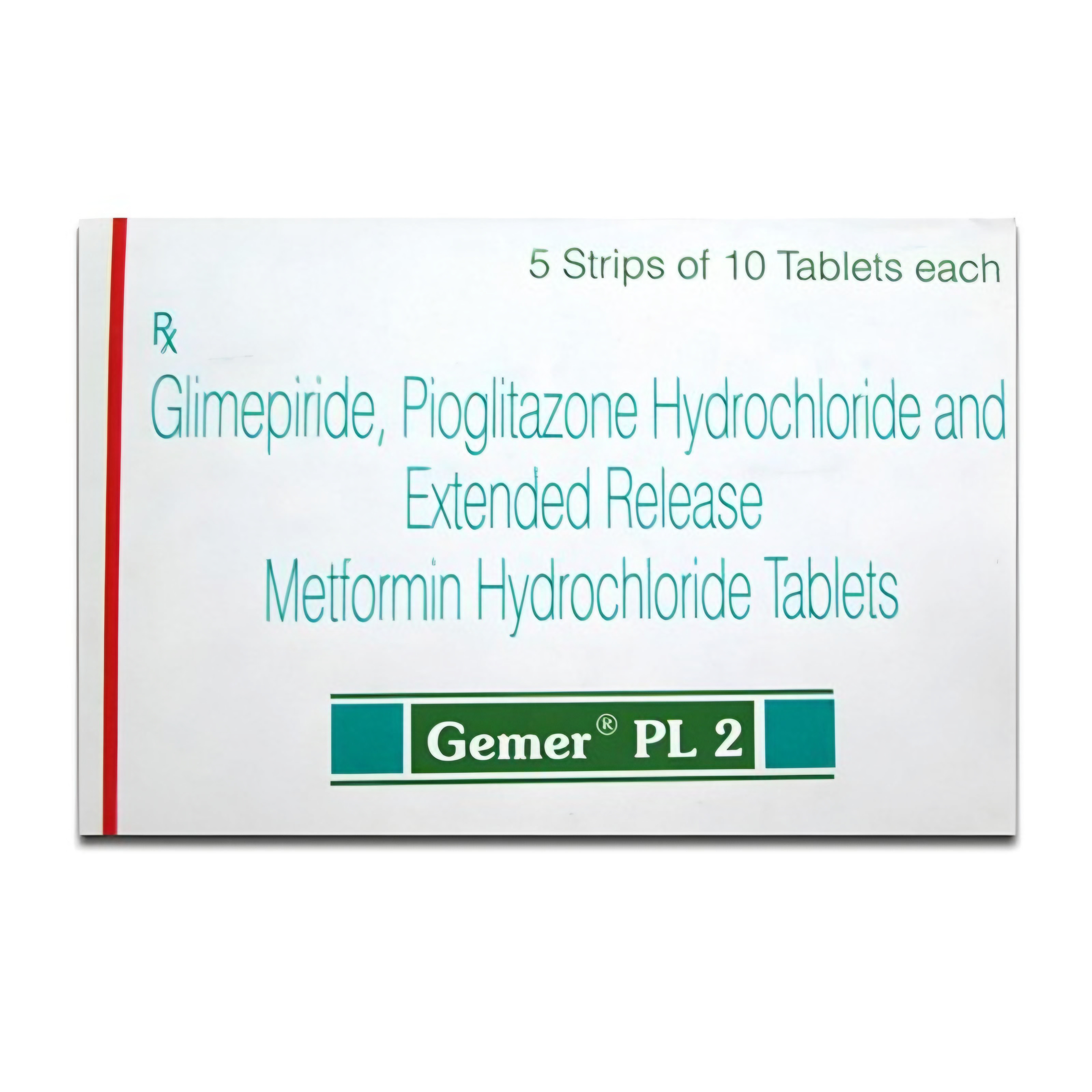 GEMER PL 2MG TABLET