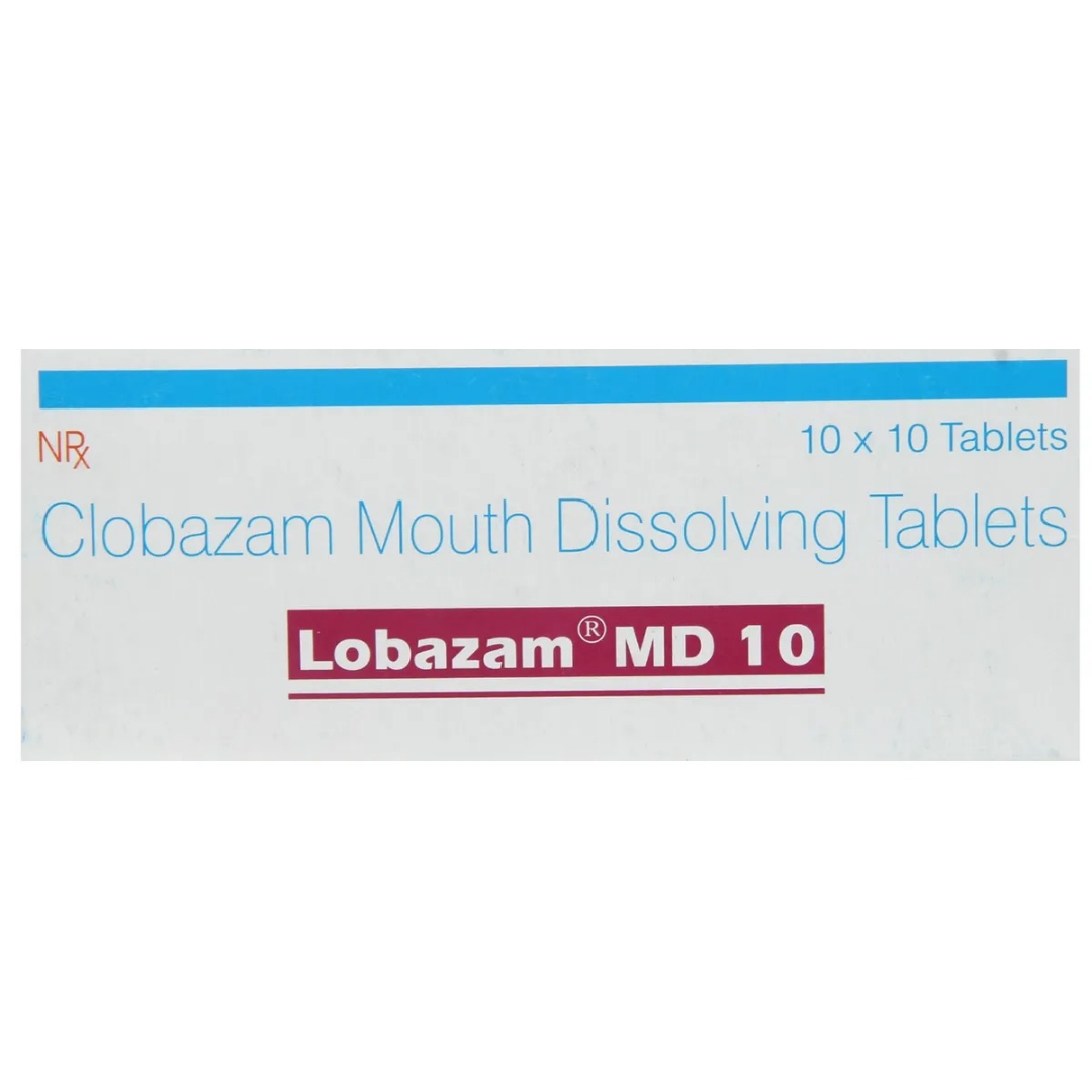 LOBAZAM MD 10 TAB