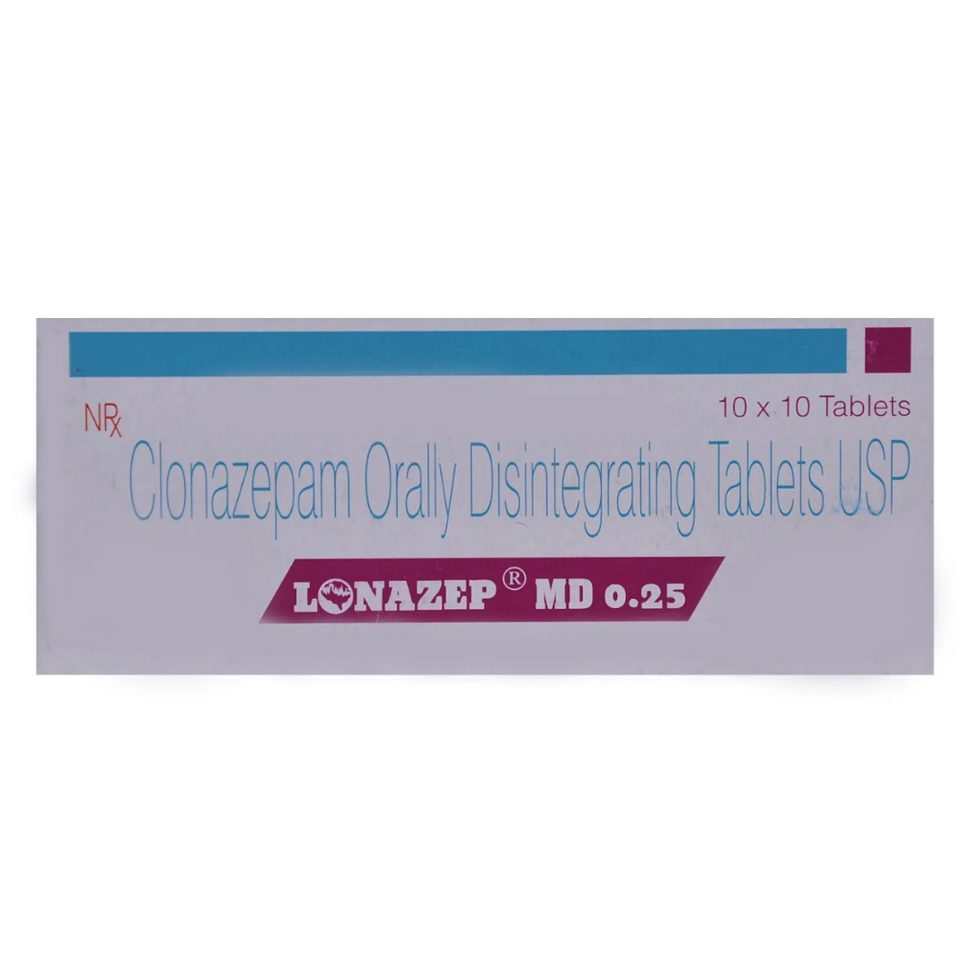 LONAZEP MD 0.25MG