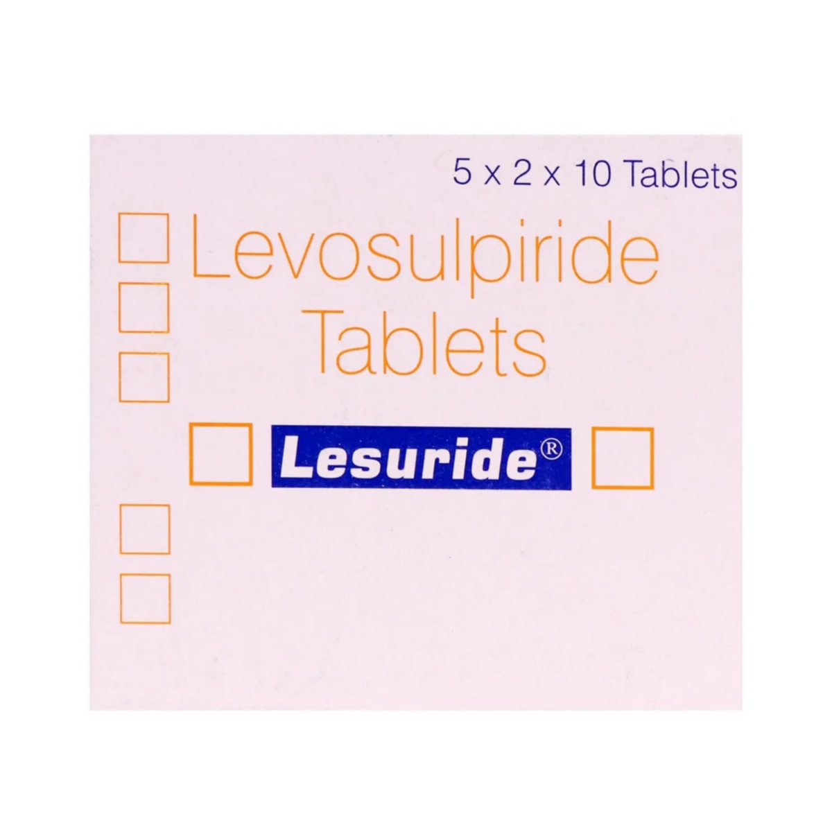 LESURIDE 25 MG TABLET