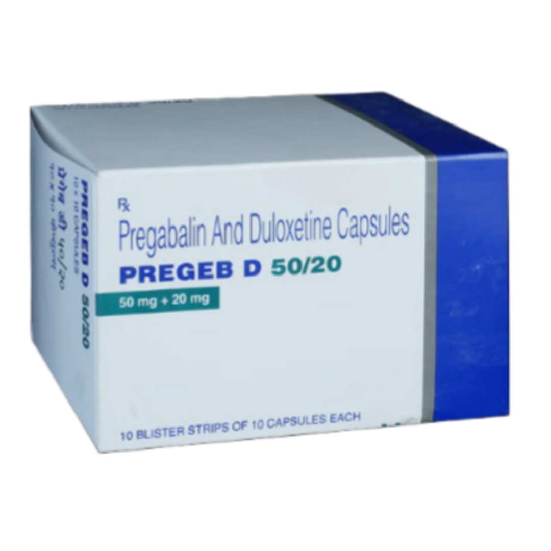PREGEB D 50/20MG CAPSULE