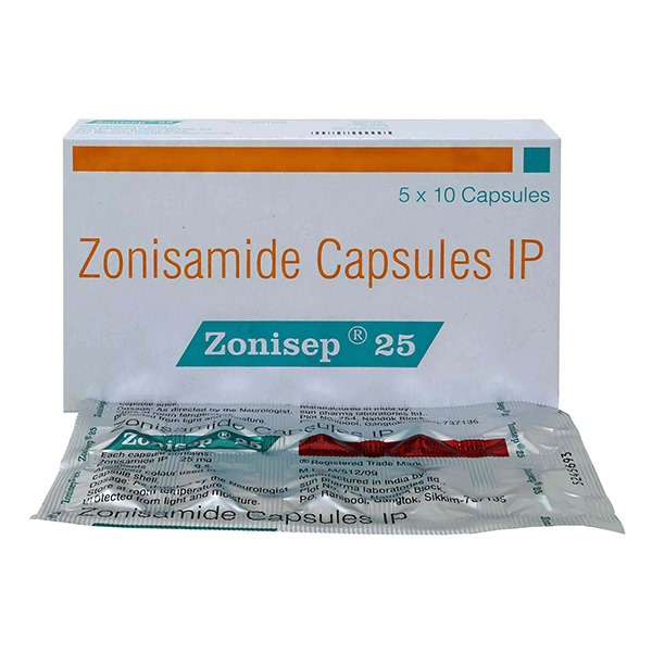 ZONISEP 25 MG CAPSULE