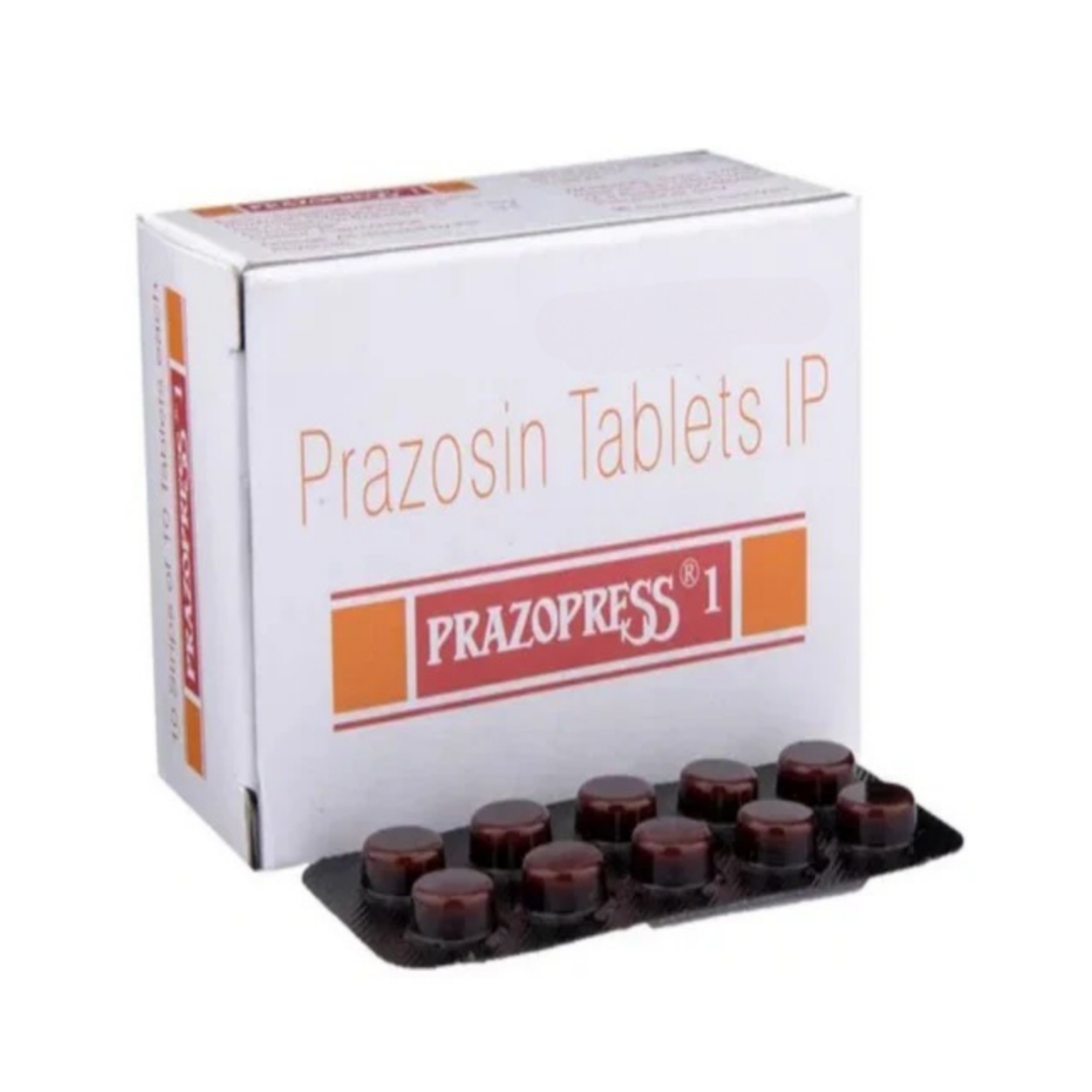 PRAZOPRESS 1 MG TAB 