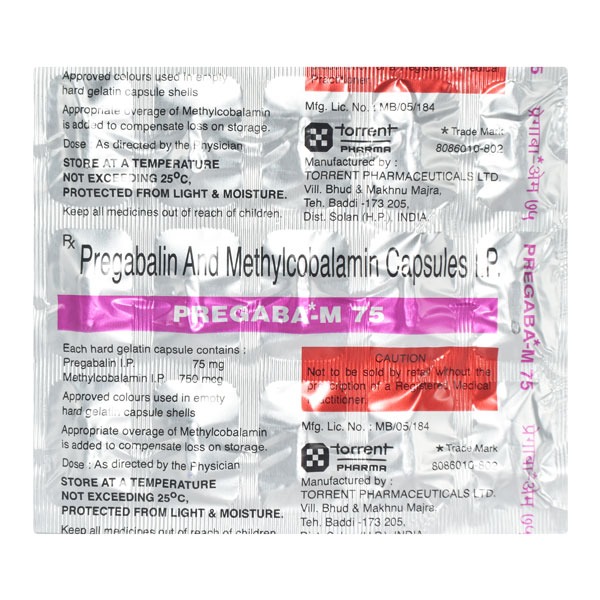 PREGABA M 75 CAPSULE