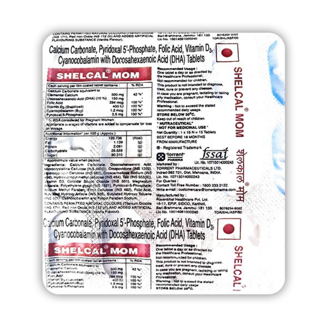 SHELCAL MOM TABLET