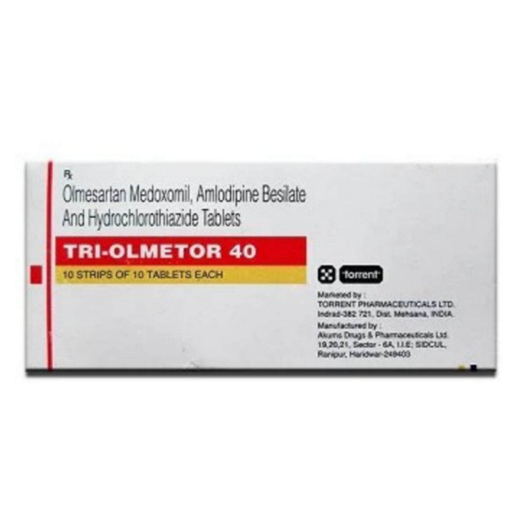 TRI-OLMETOR 40 TABLET