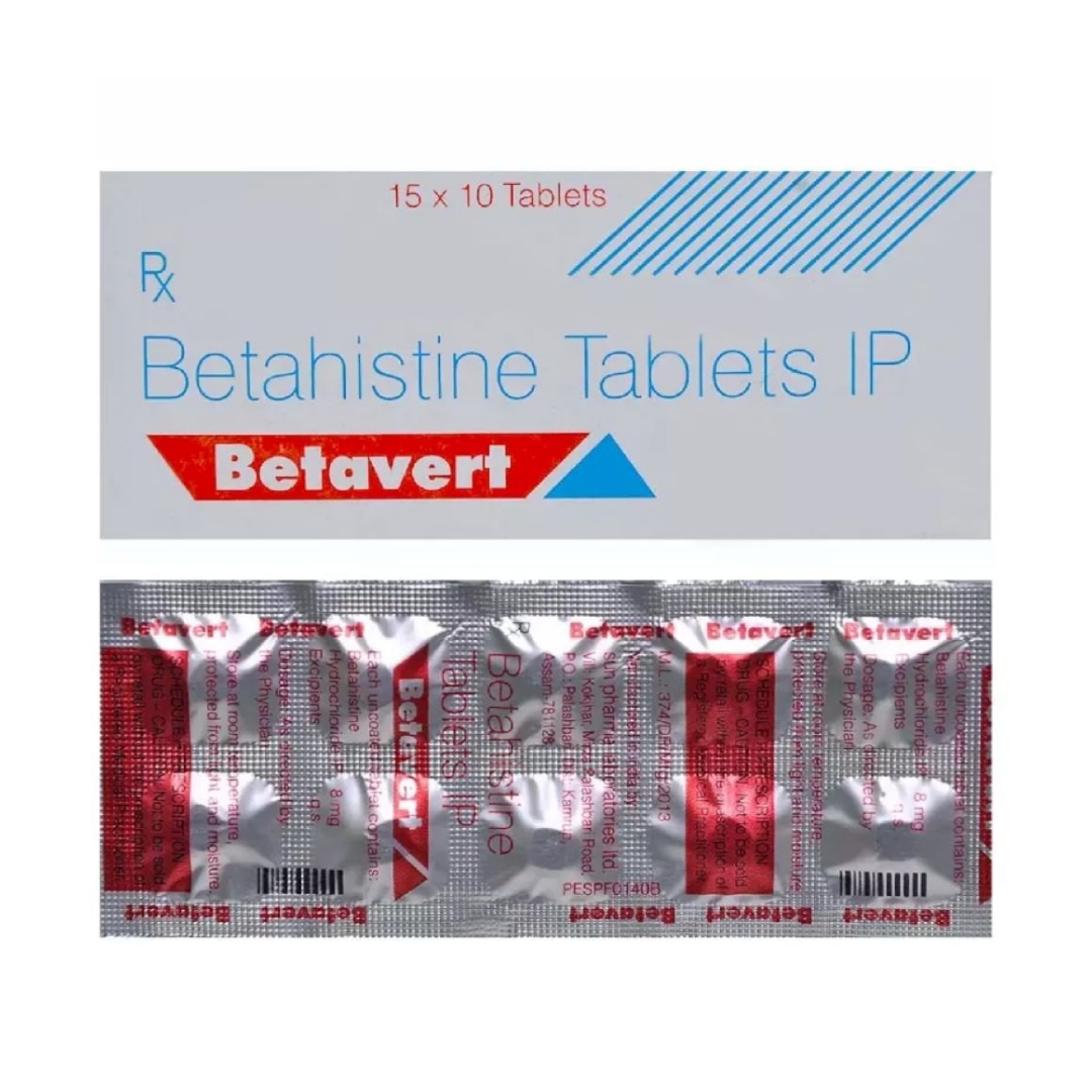 BETAVERT TAB 8MG