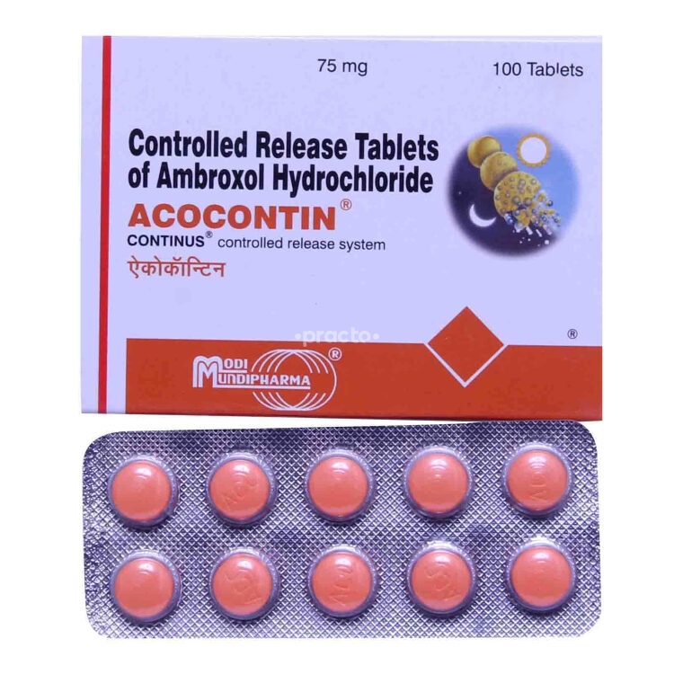 ACOCONTIN TAB 75MG. 
