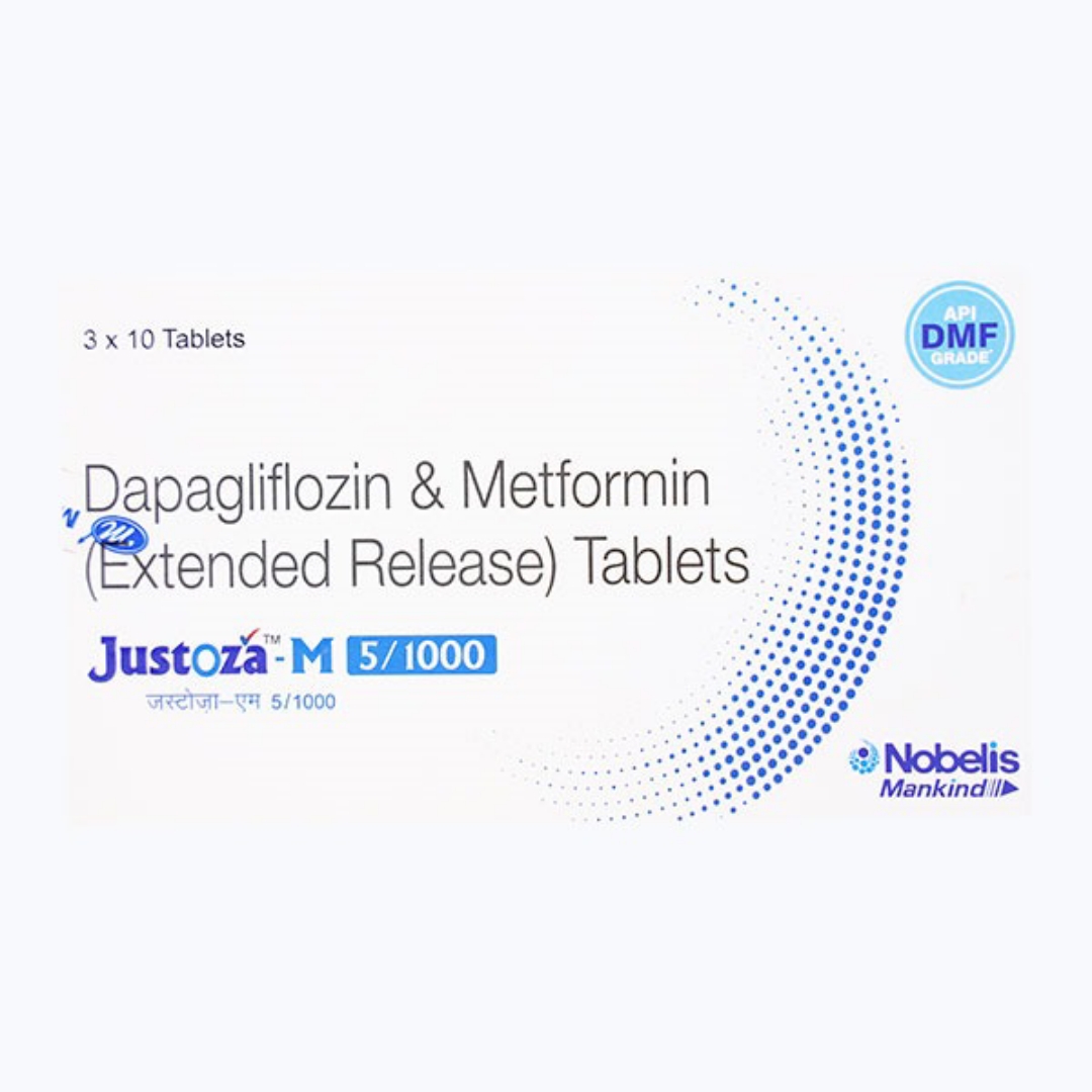 JUSTOZA M 5/1000 TABLET