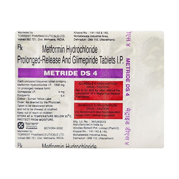 METRIDE DS 4MG
