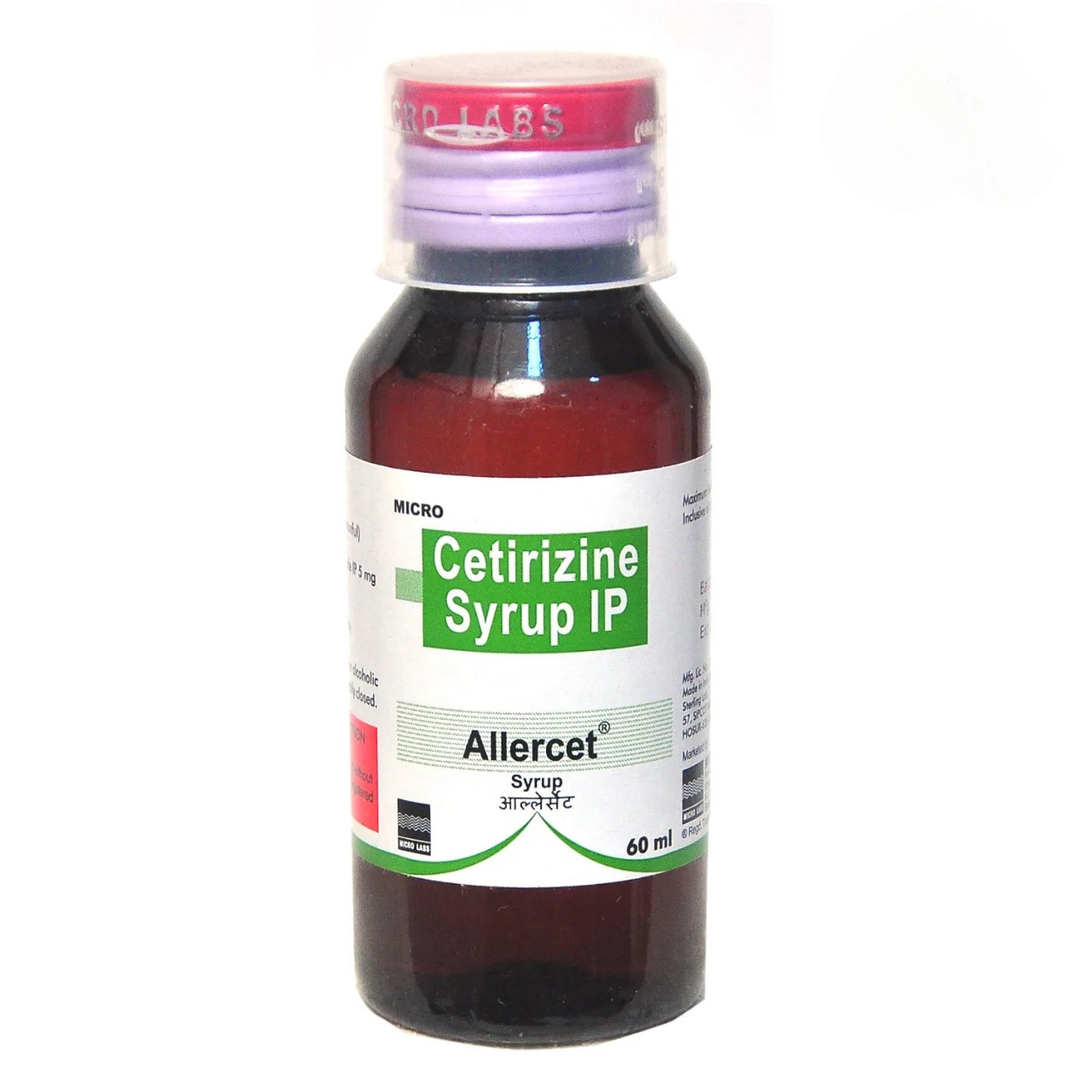 ALLERCET SYP 60ML 