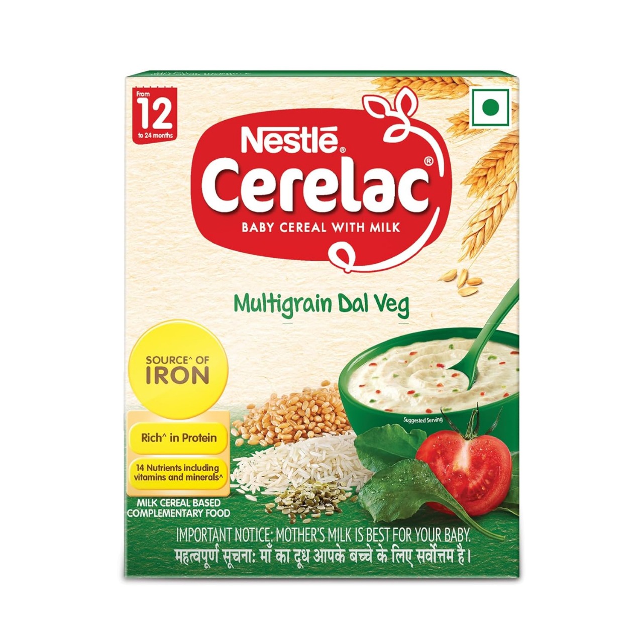 CERELAC MULTIGRAIN DAL VEG