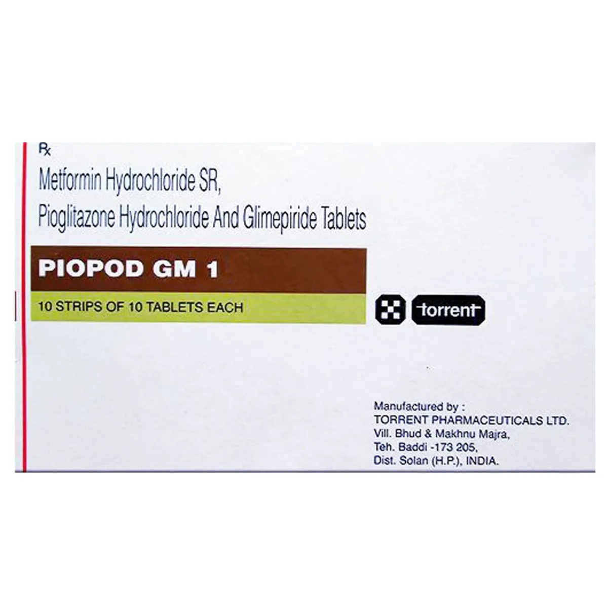 PIOPOD GM 1 TABLET