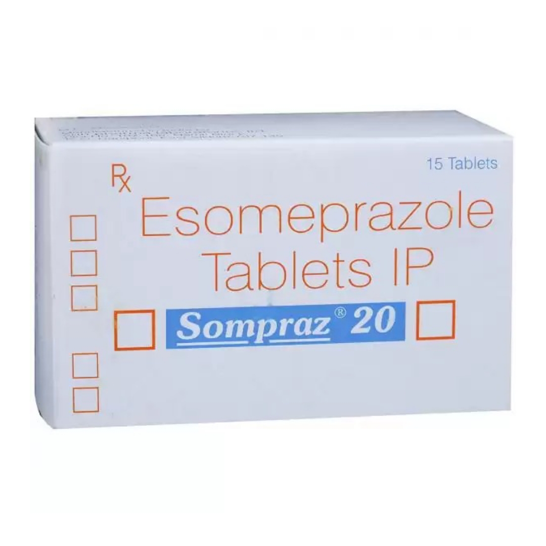 SOMPRAZ 20 MG TABLET