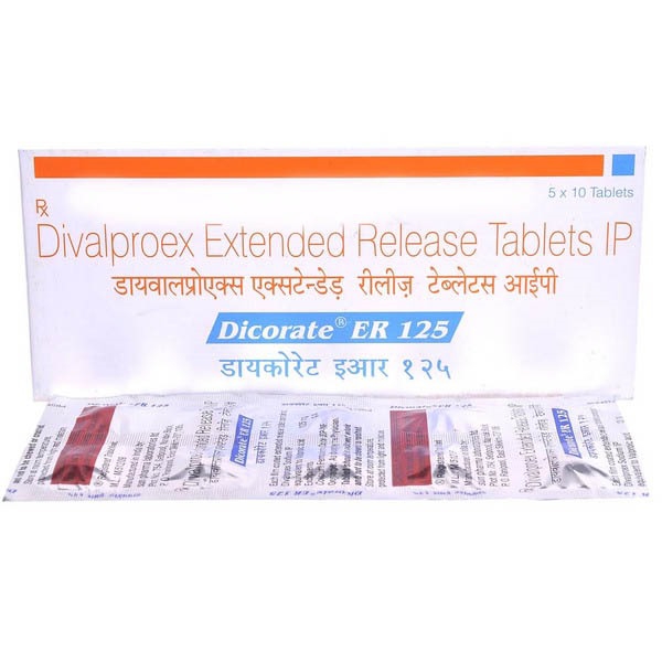 DICORATE ER 125 MG