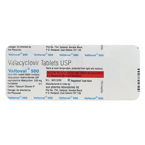 VALTOVAL 500 TABLET