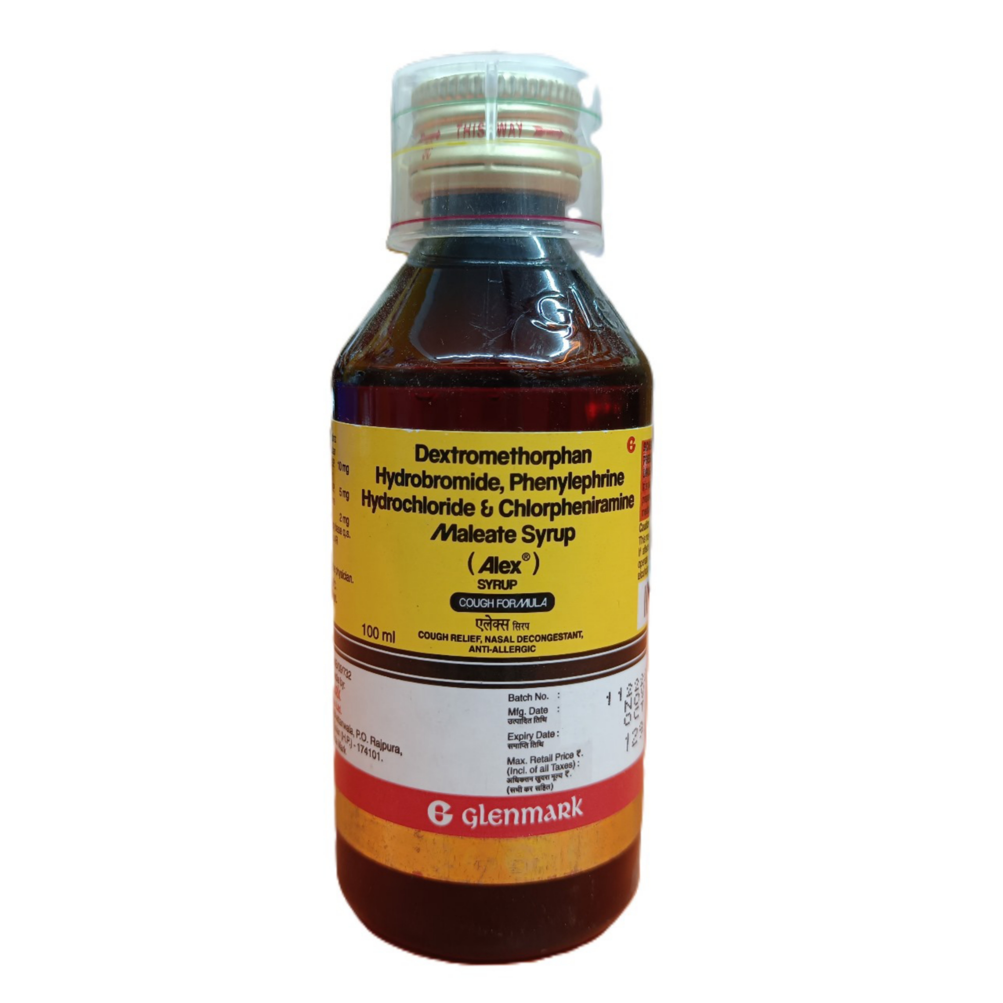 ALEX -L SF SYP 100ML 