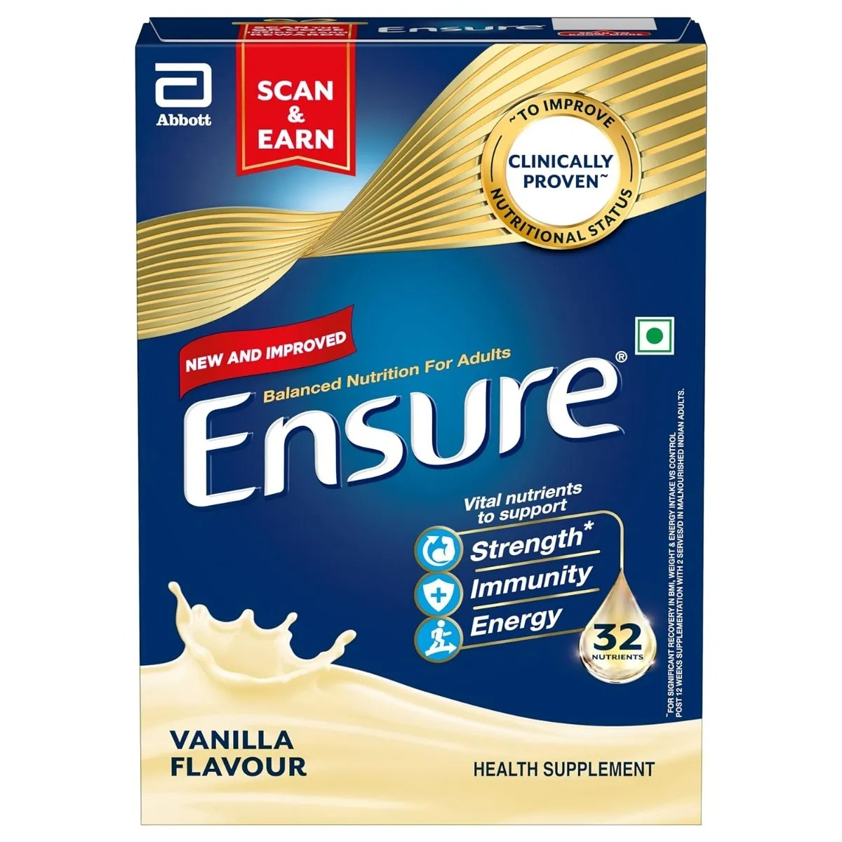 ENSURE VANILLA 400G 