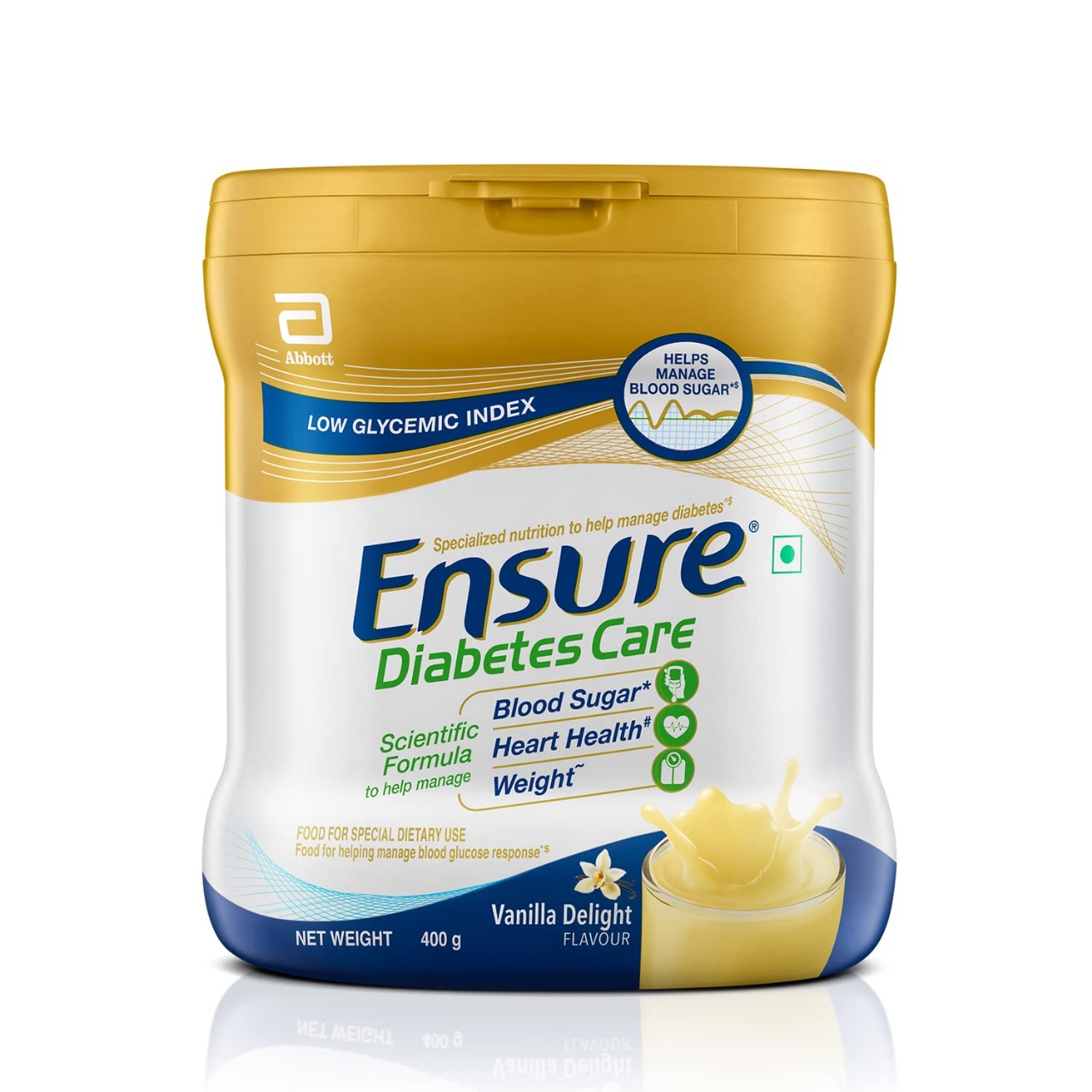 ENSURE DIABETES CARE VANILLA JAR 400G